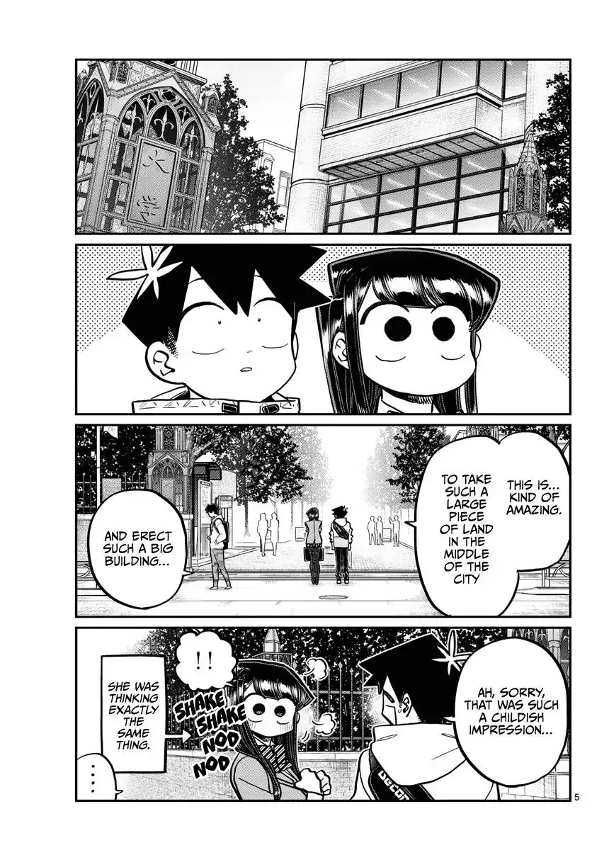 Komi-san wa Komyushou Desu Chapter 348 5